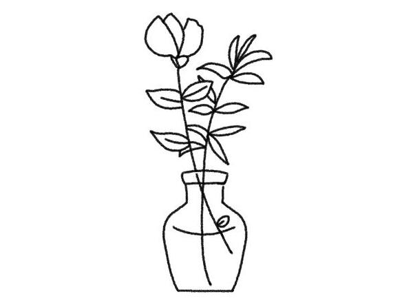 花瓶のイラスト