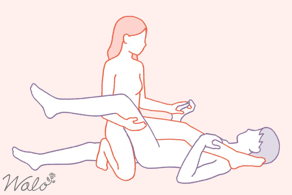 松葉崩しから派生した宝船のやり方イラスト