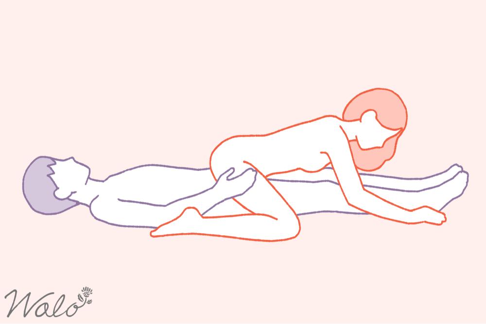 初めて裏Gスポットを開発するときにおすすめの月見茶臼のイラスト